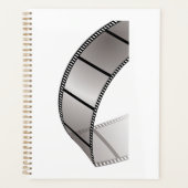 Curved Blank Film Strip プランナー手帳 (正面)