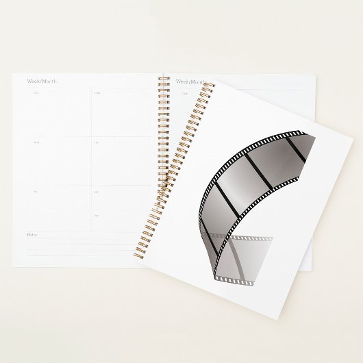 Curved Blank Film Strip プランナー手帳