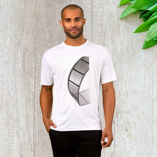 Curved Blank Film Strip Tシャツ