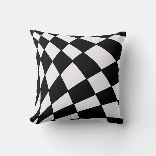 Curved Grid | Modern クッション (正面)