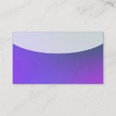 Curved Top v4d - ソフトグラデーション ビジネスカード (裏面)