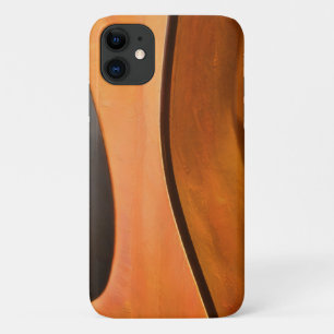 Curves of Acoustic Guitar Art Phone Case iPhone 11 ケース