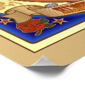 Curvy Goddess Always Love Your体ポスターmoon ポスター (角)