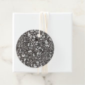 Curvy Twisty Cartoon Weird Faces Design フェイバータグ (インサイチュ)