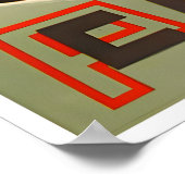 Cusco Art Peru Travel Poster Print ポスター (角)