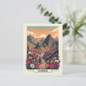 Cusco Peru Travel ポストカード (スタンド正面)