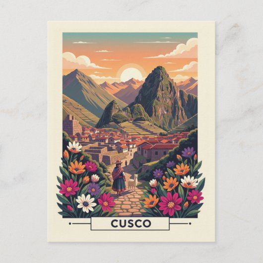 Cusco Peru Travel ポストカード (正面)