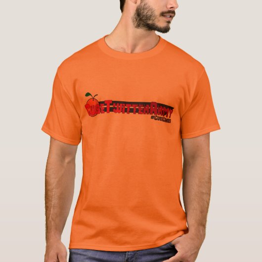 CuseのTwitterの軍隊のオレンジのティー Tシャツ (正面)