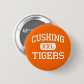 Cushing -トラ-高等学校- Cushingオクラホマ 缶バッジ (正面&裏面)