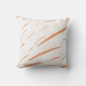 Cushion 40,6 x 40,6 cm - Orange Stripes クッション (正面)