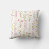 Cushion 40,6 x 40,6 cm - Pink Flower Pattern クッション (裏面)