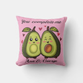 Cushion avocado love クッション (正面)