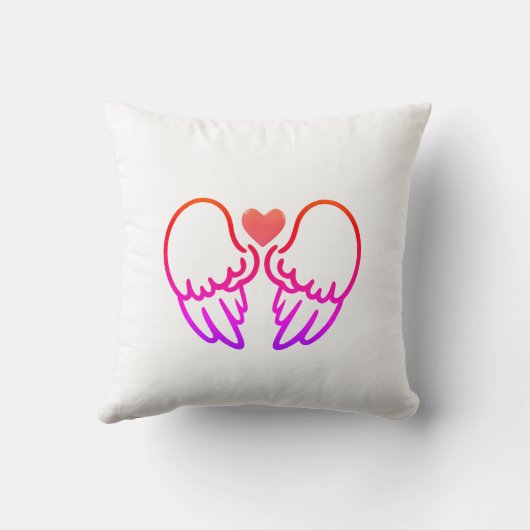 cushion, interior decoration. angel, 天使 クッション (裏面)