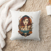 cushion mermaid pin up クッション (ブランケット)
