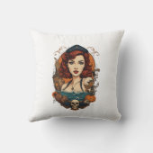 cushion mermaid pin up クッション (裏面)