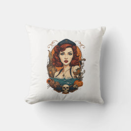 cushion mermaid pin up クッション