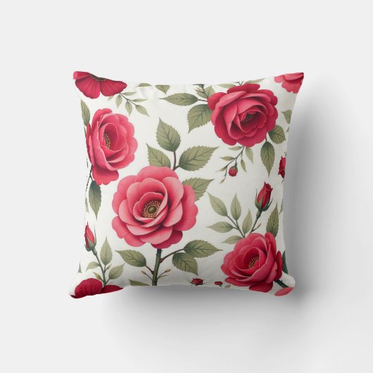 Cushion of roses クッション (裏面)