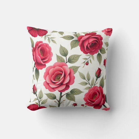 Cushion of roses クッション (正面)