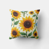 Cushion of Sunflowers クッション (裏面)