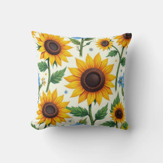 Cushion of Sunflowers クッション