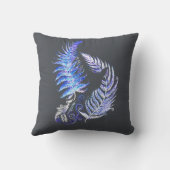 Cushion Puffle New Zealand Fern Design クッション (裏面)