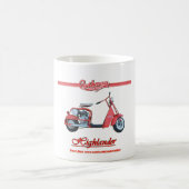 Cushmanの高地居住者のスクーター コーヒーマグカップ (中央)