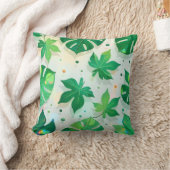 Cusion of Leaves クッション (ブランケット)