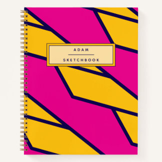 Cusotm Name Spiral Sketchbook Notebook ノートブック