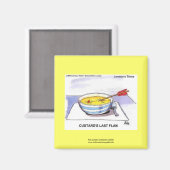 Custars Last Flan漫画おもしろいノベルティマグネット マグネット (正面/裏面)