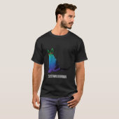 CustaruのクールなTシャツ(文字と) * Tシャツ (正面フル)