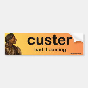 custer バンパーステッカー