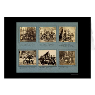 Custer 1862年との写真のヴィグネット