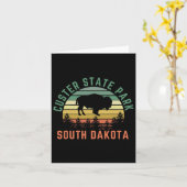 Custer State Park  カード (黄色い花)