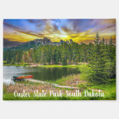Custer State Park South Dakota マグネット (正面)