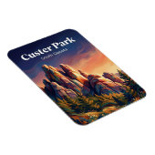Custer State Park South Dakota マグネット (右側)
