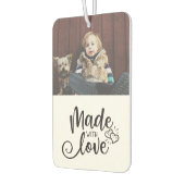 Custo写真 |愛で作られた カーエアーフレッシュナー (左)