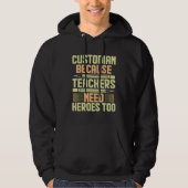 Custodian Because Teachers Need Heroes Too  1 パーカ (正面)
