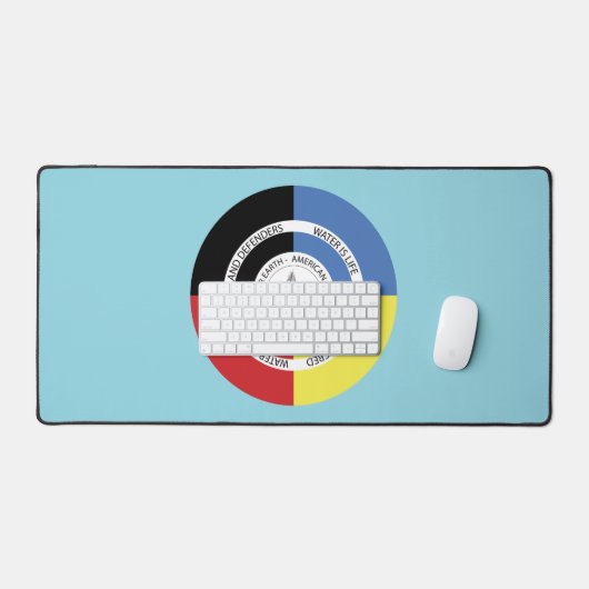 Custodians of Mother Earth Desk  Mat デスクマット (キーボード&マウス)