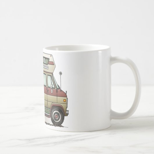 CustomヴァンCamper Mug コーヒーマグカップ (右)