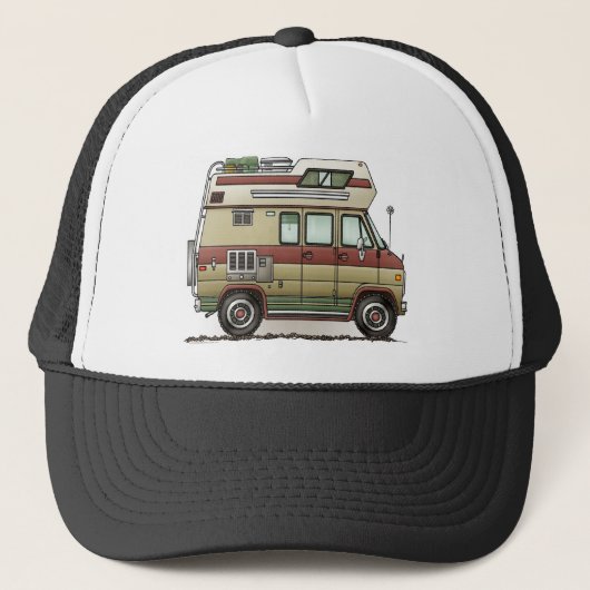 CustomヴァンCamper RV Hat キャップ (正面)