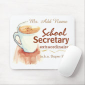 Custom学校の秘書のマウスパッド マウスパッド (マウス)