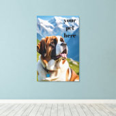 Custom キャンバスプリント (インサイチュ (ウッドフロア))