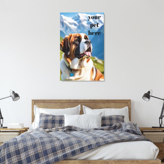 Custom キャンバスプリント (インサイチュ (寝室))