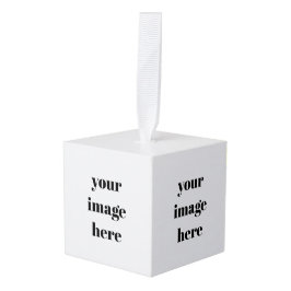 Custom キューブオーナメント