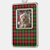 Custom シルバープレートフレームオーナメント (左)