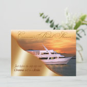:custom: シヴォンナのヨット ブライダルシャワー 招待状 (スタンド正面)