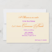 :custom: シヴォンナのヨット ブライダルシャワー 招待状 (裏面)