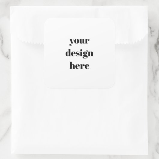 Custom スクエアシール (バッグ)