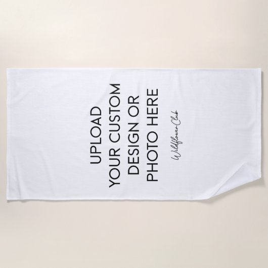 Custom  ビーチタオル (正面)