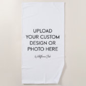 Custom  ビーチタオル (正面)